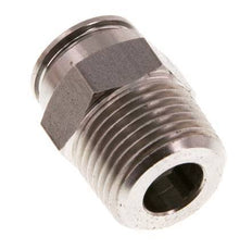 10mm x R3/8'' Steckverschraubung mit Außengewinde Messing FKM
