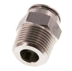 10mm x R3/8'' Steckverschraubung mit Außengewinde Messing FKM