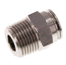 10mm x R3/8'' Steckverschraubung mit Außengewinde Messing FKM