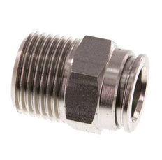 10mm x R3/8'' Steckverschraubung mit Außengewinde Messing FKM