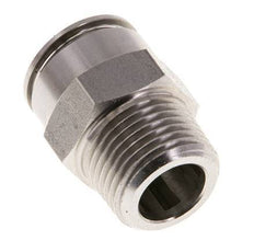 12mm x R3/8'' Push-in Fitting with Male Threads Stainless Steel FKM