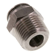 12mm x R1/2'' Steckverschraubung mit Außengewinde Messing FKM