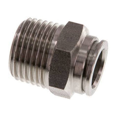 12mm x R1/2'' Steckverschraubung mit Außengewinde Messing FKM