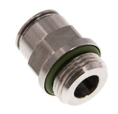 10mm x G3/8'' Steckverschraubung mit Außengewinde Messing FKM