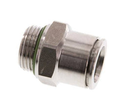 12mm x G3/8'' Push-in Fitting with Male Threads Stainless Steel FKM