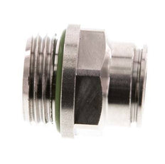 12mm x G1/2'' Steckverschraubung mit Außengewinde Messing FKM