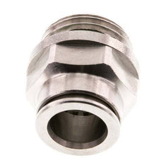 12mm x G1/2'' Steckverschraubung mit Außengewinde Messing FKM