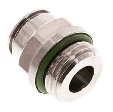 12mm x G1/2'' Steckverschraubung mit Außengewinde Messing FKM
