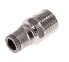 6mm x 1/4'' NPT Steckverschraubung mit Außengewinde Edelstahl FKM