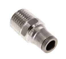 6mm x 1/4'' NPT Steckverschraubung mit Außengewinde Edelstahl FKM