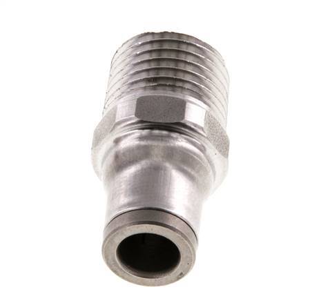 6mm x 1/4'' NPT Steckverschraubung mit Außengewinde Edelstahl FKM