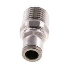 6mm x 1/4'' NPT Steckverschraubung mit Außengewinde Edelstahl FKM