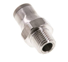 10mm x 1/4'' NPT Steckverschraubung mit Außengewinde Edelstahl FKM