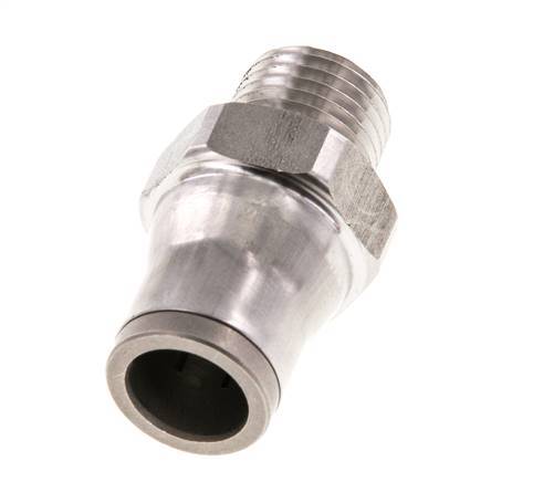 10mm x 1/4'' NPT Steckverschraubung mit Außengewinde Edelstahl FKM