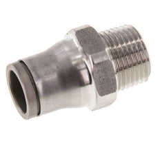12mm x 3/8'' NPT Steckverschraubung mit Außengewinde Edelstahl FKM