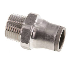 12mm x 3/8'' NPT Steckverschraubung mit Außengewinde Edelstahl FKM