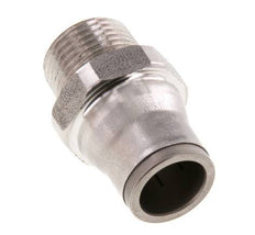 12mm x 3/8'' NPT Steckverschraubung mit Außengewinde Edelstahl FKM