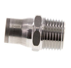 12mm x 1/2'' NPT Steckverschraubung mit Außengewinde Edelstahl FKM
