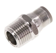 12mm x 1/2'' NPT Steckverschraubung mit Außengewinde Edelstahl FKM