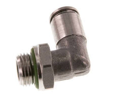 4mm x G1/8'' 90Grad Winkel Steckverschraubung mit Außengewinde Messing FKM drehbar