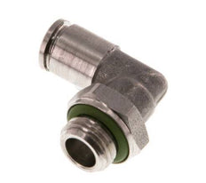 4mm x G1/8'' 90Grad Winkel Steckverschraubung mit Außengewinde Messing FKM drehbar