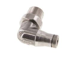 4mm x 1/8'' NPT 90Gewinde-Steckverschraubung mit Außengewinde Edelstahl FKM drehbar