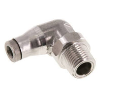 4mm x 1/8'' NPT 90Gewinde-Steckverschraubung mit Außengewinde Edelstahl FKM drehbar