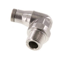 4mm x 1/8'' NPT 90Gewinde-Steckverschraubung mit Außengewinde Edelstahl FKM drehbar