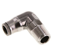 8mm x 1/4'' NPT 90Grad Winkelsteckverschraubung mit Außengewinde Edelstahl FKM drehbar