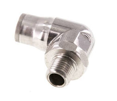 12mm x 1/4'' NPT 90Grad Winkelsteckverschraubung mit Außengewinde Edelstahl FKM drehbar
