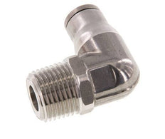 12mm x 1/2'' NPT 90Grad Winkelsteckverschraubung mit Außengewinde Edelstahl FKM drehbar