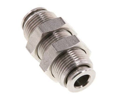 6mm Steckverschraubung Edelstahl FKM Bulkhead