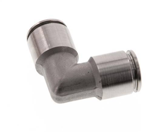 8mm 90deg Elbow Push-in Fitting Stainless Steel FKM