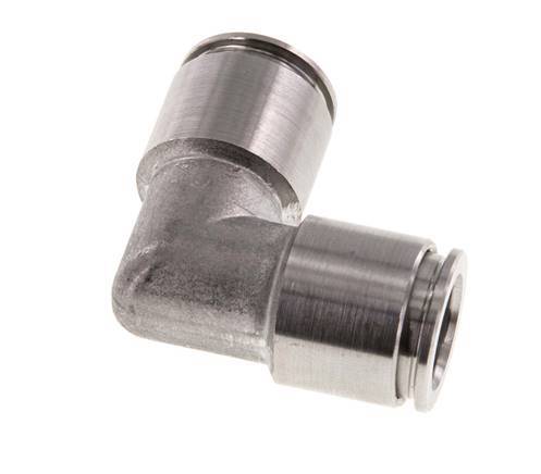 10mm 90deg Elbow Push-in Fitting Stainless Steel FKM