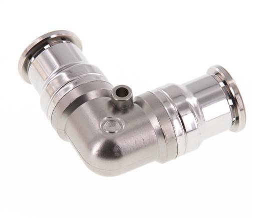 16mm 90deg Elbow Push-in Fitting Stainless Steel FKM