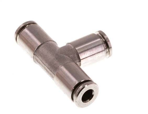 4mm T-Stück Steckverschraubung Edelstahl FKM