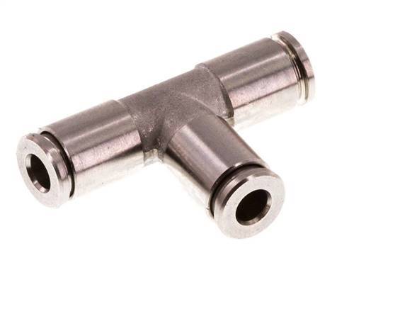 4mm T-Stück Steckverschraubung Edelstahl FKM