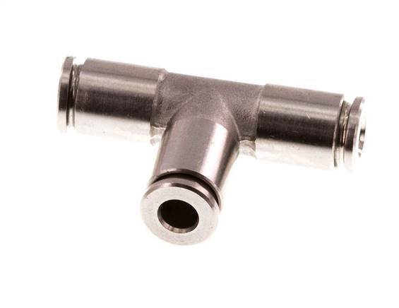 4mm T-Stück Steckverschraubung Edelstahl FKM