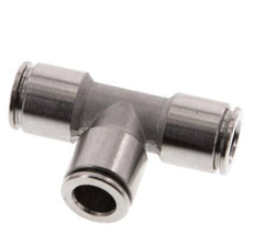 8mm T-Stück Steckverschraubung Edelstahl FKM