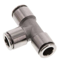 8mm T-Stück Steckverschraubung Edelstahl FKM