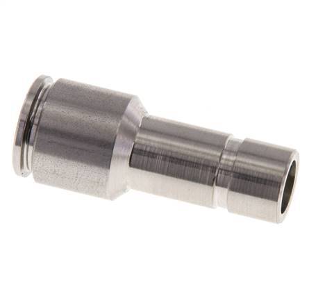 8mm x 10mm Push-in Fitting with Plug-in Stainless Steel FKM
