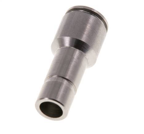 8mm x 10mm Steckverschraubung mit Steckanschluss Edelstahl FKM