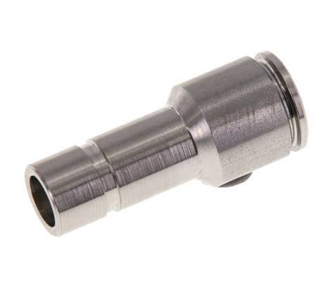 8mm x 10mm Steckverschraubung mit Steckanschluss Edelstahl FKM