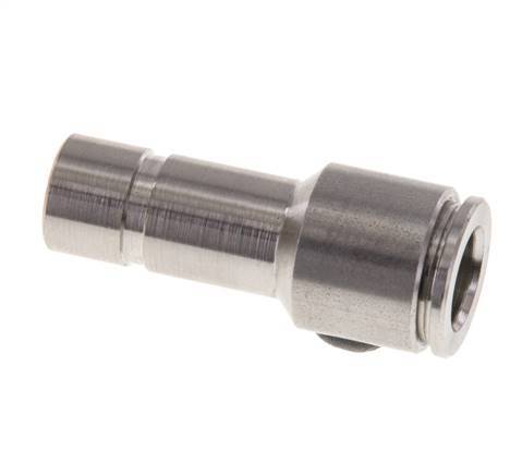 8mm x 10mm Steckverschraubung mit Steckanschluss Edelstahl FKM