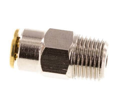 4mm x R1/8'' Steckverschraubung mit Außengewinde Messing NBRHochdruck [2 Stück]