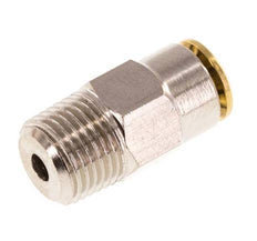 4mm x R1/8'' Steckverschraubung mit Außengewinde Messing NBRHochdruck [2 Stück]