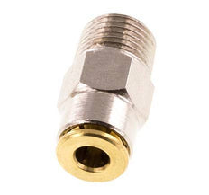 4mm x R1/8'' Steckverschraubung mit Außengewinde Messing NBRHochdruck [2 Stück]