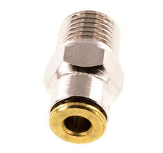4mm x M 10 x 1 (konisch) Steckverschraubung mit Außengewinde Messing NBRHochdruck [2 Stück]