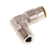 4mm x R1/8'' 90deg Winkel Steckverschraubung mit Außengewinde Messing NBRHochdruck [2 Stück]