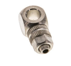 4.3x3 & M5 Vernickelter Messing Banjo Aufsteckfitting [2 Stück]
